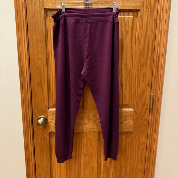 Beyond Yoga Lounge Around Midi Jogger, Fig, L - Picture 3 of 4